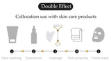 Face Roller Natural Jade Stone  White